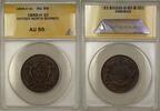 Weltmünzen Cent 1896-H British North Borneo 1c One Copper Coin ANACS AU-55 -