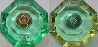 Weltmünzen 2 Pounds European Football Championship Coin in Royal Mint Paper Weight -