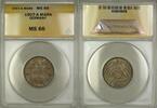 Weltmünzen Mark 1907-A Germany 1M Silver Coin ANACS MS-66 -