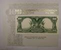 Briefmarken 1902 $ BEP souvenir card B 169 TNA 1993 Back $100 Plain Back national -