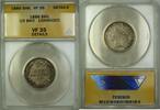 Weltmünzen Shilling Great Britain 1S Silver Coin ANACS VF-35 Details Corroded -
