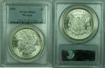 USA $1 Coin Morgan Silver Dollar PCGS MS-63 (36) W -