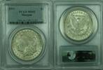 USA $1 Coin Morgan Silver Dollar PCGS MS-63 (36) DD -