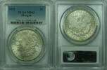 USA $1 Coin Morgan Silver Dollar PCGS MS-63 (36) ZZ -