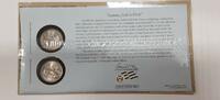 USA Quarter Samoa 2009 P&D Territories Set in Orig. US Mint Coin Cover w/Stamp -