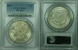 USA $1 Coin Morgan Silver Dollar PCGS MS-63 (36) BBB -