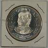 Exonumia Sterling John Quincy Adams Silver Medal With Information Blurb on the Reverse -
