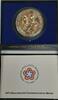 Exonumia Bronze Samuel Adams & Patrick Henry American Revolution Bicentennial Medal -