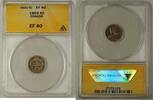 Kanada 5 Cent Canada Silver Piece Coin 5c ANACS EF-40 -