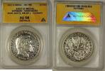 Weltmünzen Medal 1927-D Germany Silver Hindenburg Karl Goetz KM X#1 ANACS AU-58 Details Cln -