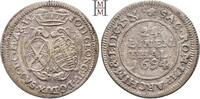 SACHSEN, Kurfürsten und Albertiner. 1/24 Taler Johann Georg IV., 1691-1694. -