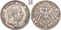REICHSSILBERMÜNZEN 5 Mark 1903 E SACHSEN Georg, 1902-1904. Kl. RF, gutes... 82.36 £  +  13.00 £ shipping