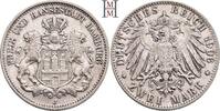 REICHSSILBERMÜNZEN 2 Mark 1906 J HAMBURG Freie und Hansestadt. Gutes seh... 32.51 £  +  13.00 £ shipping