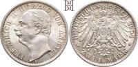REICHSSILBERMÜNZEN 2 Mark 1904 A ANHALT Friedrich II., 1904-1918. Feine ... 819.27 £  +  13.00 £ shipping