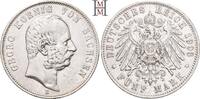 REICHSSILBERMÜNZEN 5 Mark 1903 E SACHSEN Georg, 1902-1904. Gereingt, gut... 73.69 £  +  13.00 £ shipping