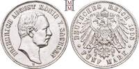 REICHSSILBERMÜNZEN 5 Mark 1908 E SACHSEN Friedrich August III., 1904-191... 65.02 £  +  13.00 £ shipping