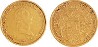 Italy-Lombardy Franz I.1831 M 1/2 sovrano 1831 ss