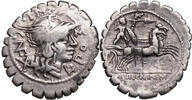 L. Porcius Licinus (118 BCE) AR Serratus Denar Roma-Kopf. Gallischer Kri... 146.51 £  +  25.14 £ shipping
