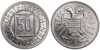Österreich 1. Republik (1918-1938) 50 Groschen Nachtschilling. TOP Erhaltung! -