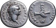 Domitian Caesar (69-81) AR Denar Rom. Handschlag vor AQUILA auf Prora. E... 104.03 £  +  25.14 £ shipping