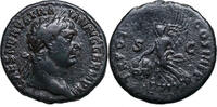 Trajan (98-117) AE As Rom, 101/102. VIKTORIA schreitet mit Globus. ss 77.16 £  +  25.14 £ shipping