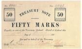 Germany 50 Mark official reprint of a extremely rare banknote -