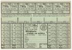 Protectorate of Bohemia and Moravia milk card 1942 AUNC 21.67 £  +  17.34 £ shipping