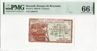 Burundi 5 Francs 1965 PMG 66 EPQ 60.69 £  +  17.34 £ shipping