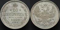 Russia 20 Kopecks 1869 UNC- 99.70 £  +  17.34 £ shipping