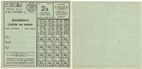 Protectorate of Bohemia and Moravia meat card 1942 AUNC 21.67 £  +  17.34 £ shipping