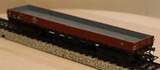 1958 Märklin 4514 Niederbordwagen , H0, ohne OVP, repariert gebraucht gut