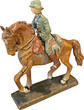 Dritte Reich  LINEOL - Best Nr. 5/19 Reiter Offizier Heer - 1933-1939 - 7,5cm Serie