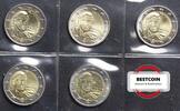 BRD 5 X 2 € J 624 - Gedenkmünze Helmut Schmidt A-J - lose -