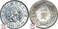 JAPAN 1 Yen KM A25.3 - Drache im Perlkreis -