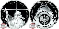 POLEN 10 Zloty KM 322 - Weltkongress in Breslau - Papst Johannes Paul II. -