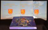 FINNLAND 3 x 3,88 € + Medaille KMS - Kursmünzensatz -