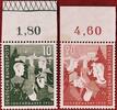 BUND 10+2/20+3 Pfennig Michel 153-154 - Jugend: Zweiter Bundesjugendplan -
