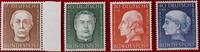 BUND 7+3/10+5/20+10/40+10 Pfennig Michel 200-203 - Wohlfahrt: Helfer der Menschheit -