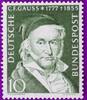 BUND 10 Pfennig Michel 204 - 100. Todestag von Carl Friedrich -