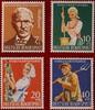 BUND 7+3/10+5/20+10/40+10 Pfennig Michel 297-300 - Wohlfahrt: Landwirtschaft -