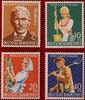 BUND 7+3/10+5/20+10/40+10 Pfennig Michel 297-300 - Wohlfahrt: Landwirtschaft -