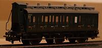 Märklin Abteilwagen Märklin 4005 Abteilwagen mit Bremserhaus , H0, ohne OVP, gebraucht -