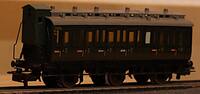 Märklin Abteilwagen Märklin 4005 Abteilwagen mit Bremserhaus , H0, ohne OVP, gebraucht -