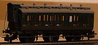 Märklin Abteilwagen Märklin 4005 Abteilwagen mit Bremserhaus , H0, ohne OVP, gebraucht -