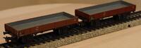 Märklin Niederbordwagen Märklin 4503 Niederbordwagen , H0, ohne OVP, gebraucht -