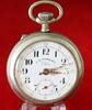 Taschenuhr Rosskopf, Herren, Patent 18632, mechanisch, guter Zustand -