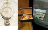 Schweiz ROLEX SUBMARINA STAHL LÜNETTE PLATIN Modell 16622 - FULLSET -