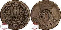 MÜNSTER 3 Pfennig 1703 Weingärtner 73 - Münze aus dem Erzbistum SS+ 11.10 £10.54 £  +  8.67 £ shipping