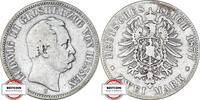 HESSEN 2 Mark J 66 - geprägt unter Großherzog Ludwig III. Lichtenrader Prägung -