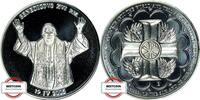 BRD Medaille - Papst Benedikt - versilbert - gekapselt -